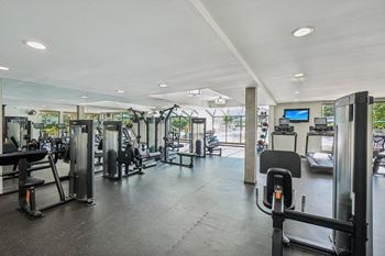 24-Hour peloton & precor+ equipped fitness   center